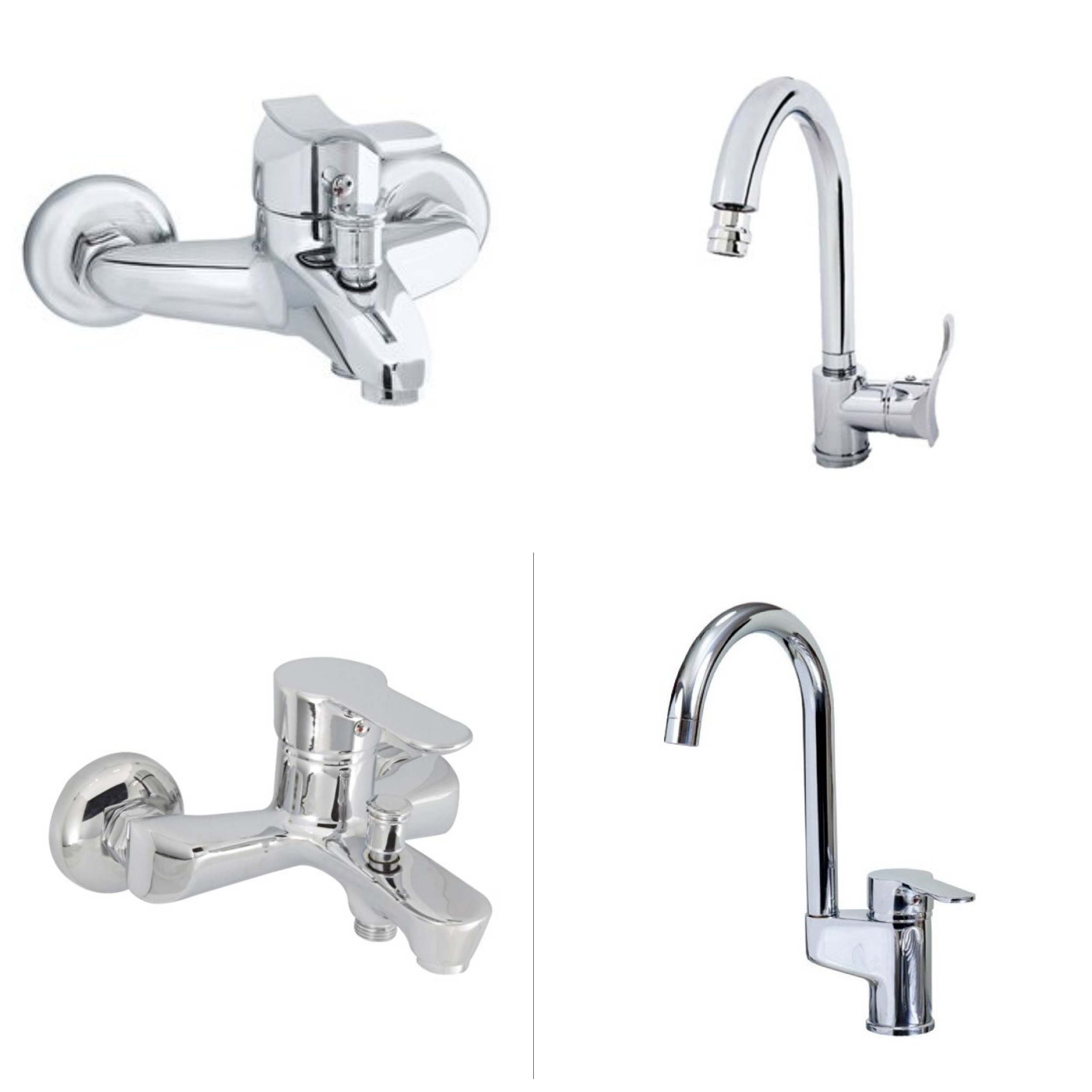 Şıklık ve fonksiyonelliği bir araya getiren musluk bataryaları 